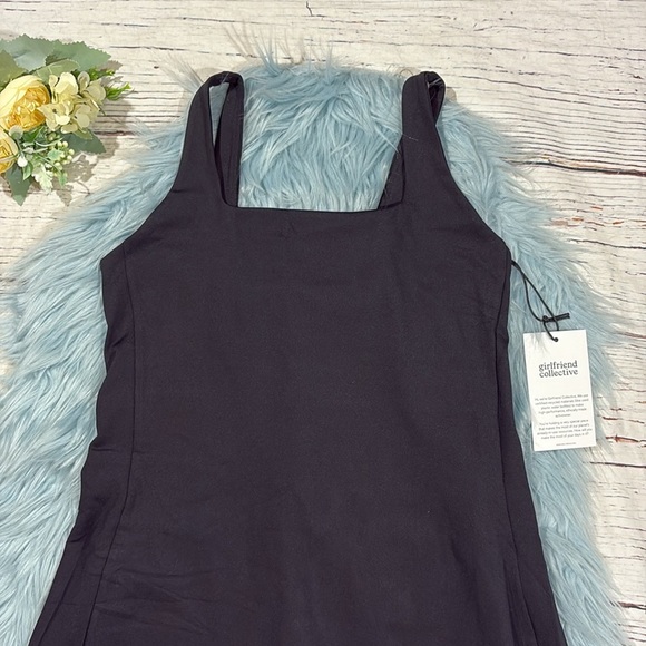 NWT Girlfriend Collective Tommy Black Exercise Dress - Picture 8 of 10